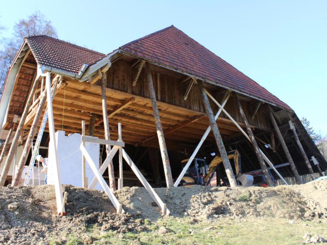 Abbruch Bauernhaus